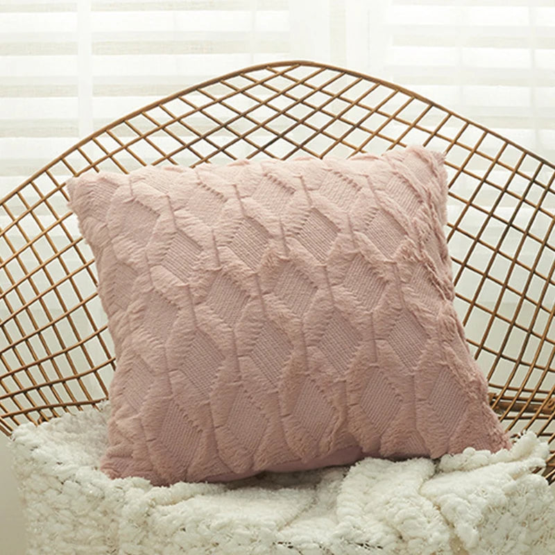 Soft Plush Pillow Cover