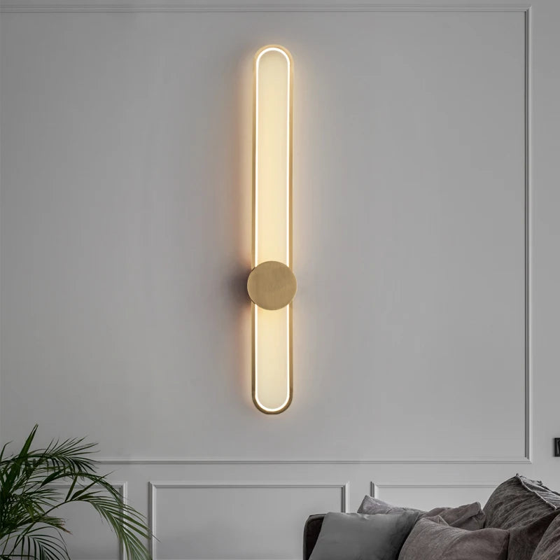 Modern Sconce Led Wall Lamp Long Wall Light