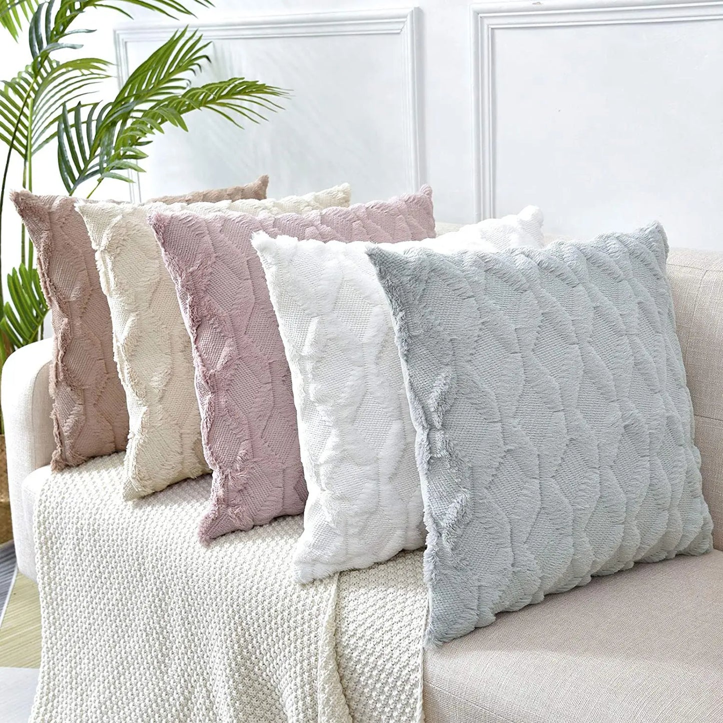 Soft Plush Pillow Cover