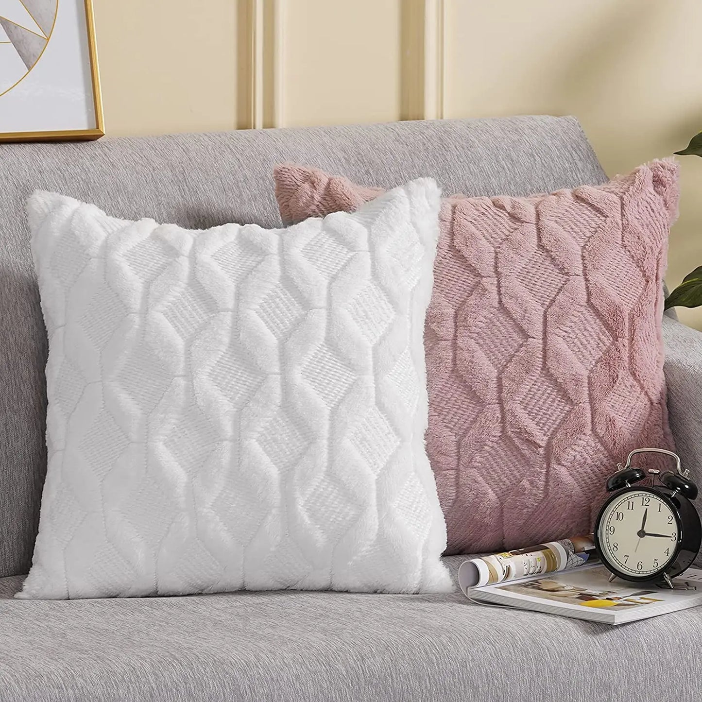 Soft Plush Pillow Cover