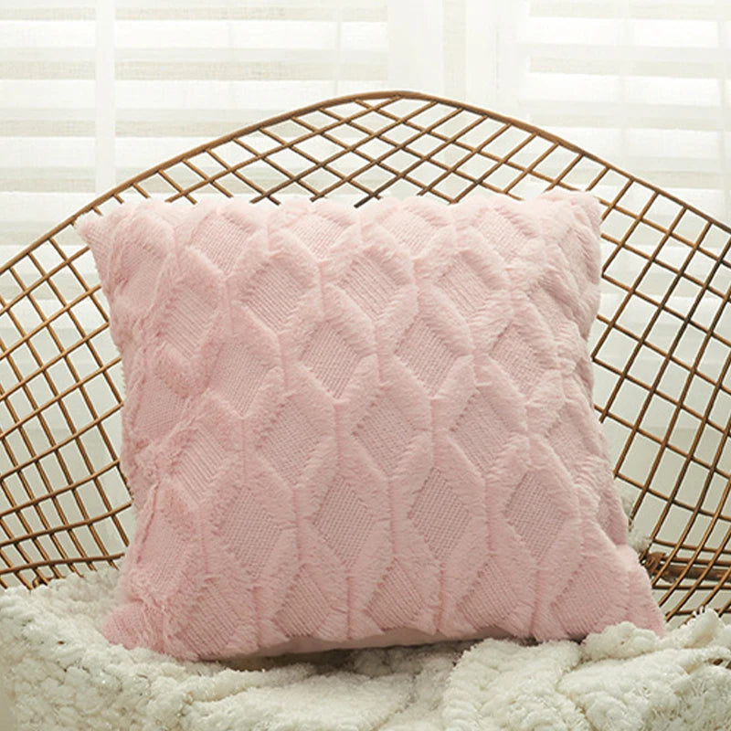 Soft Plush Pillow Cover