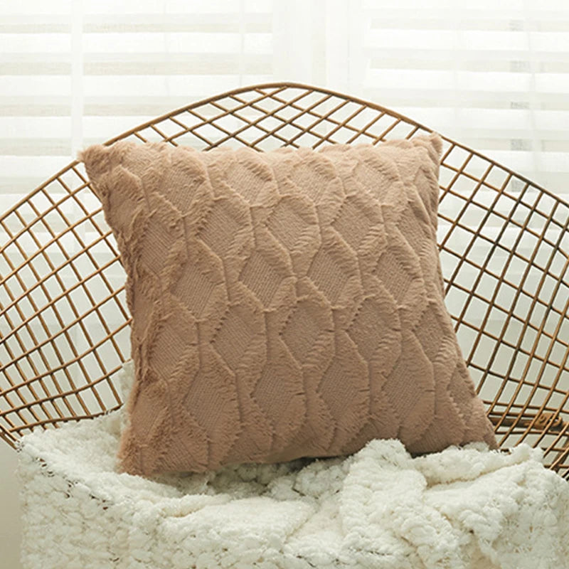 Soft Plush Pillow Cover
