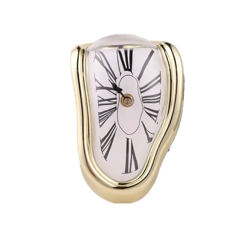 Melting Distorted Wall Clocks