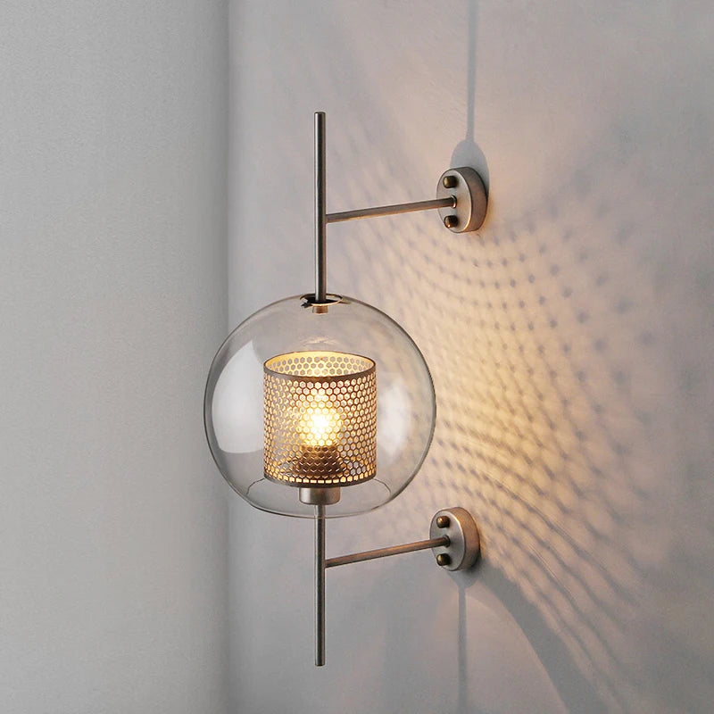 Modern Glass Wall Lamps Sconce Lighting