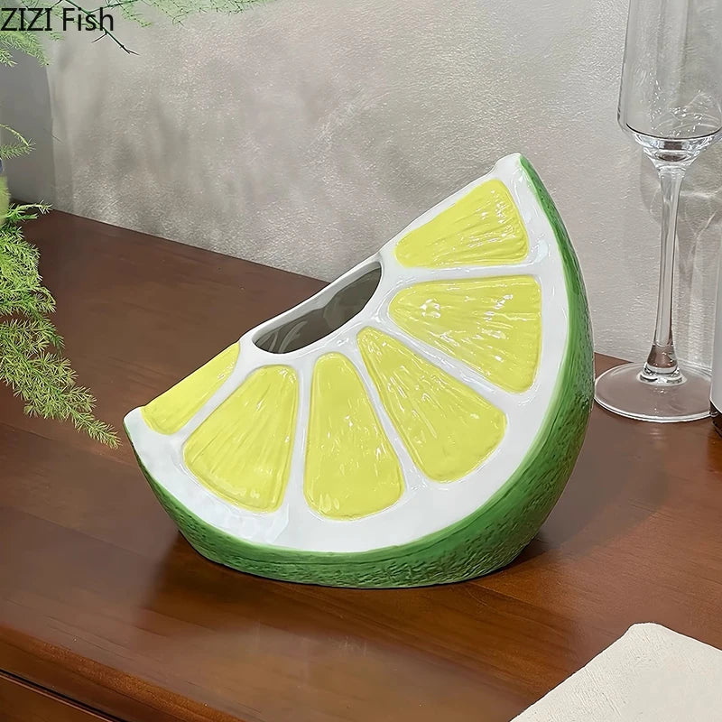 Lemon Slices Tissue Box