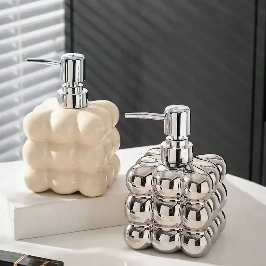 Ceramic Shampoo  Dispenser Bottle