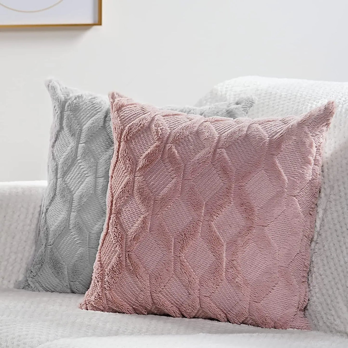 Soft Plush Pillow Cover