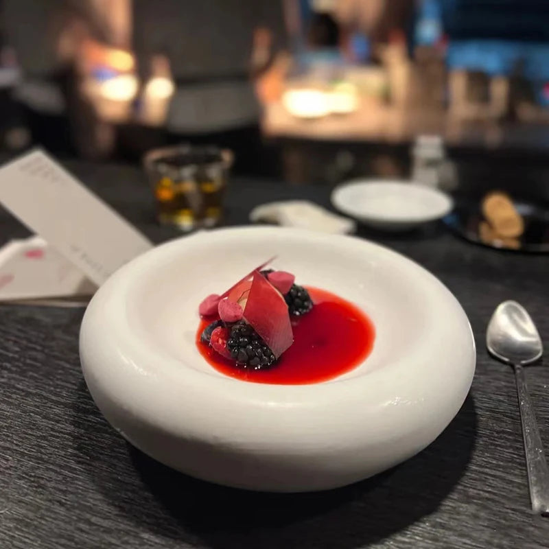 Creative Circular Ceramic Plate