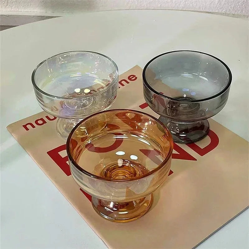 Colored Glass Nordic Bowl Set