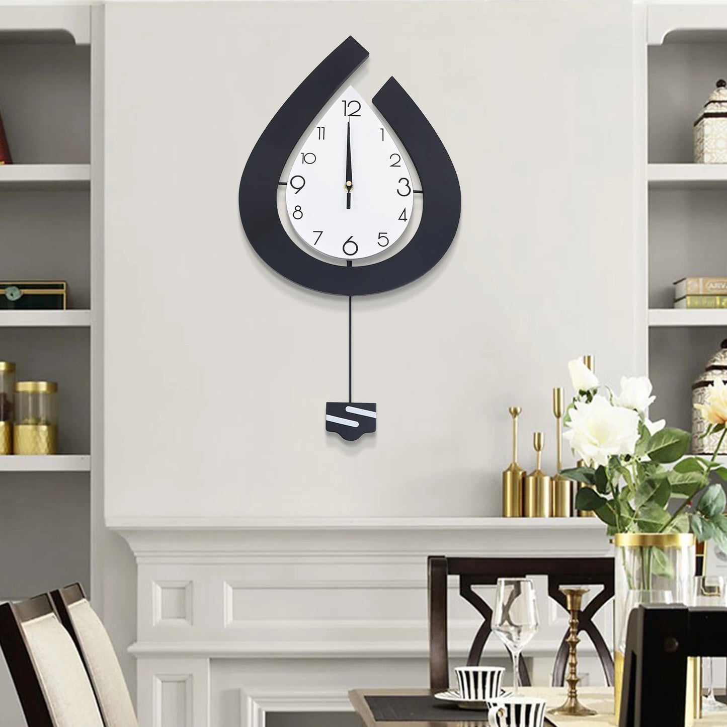 Large Swing Wall Clock