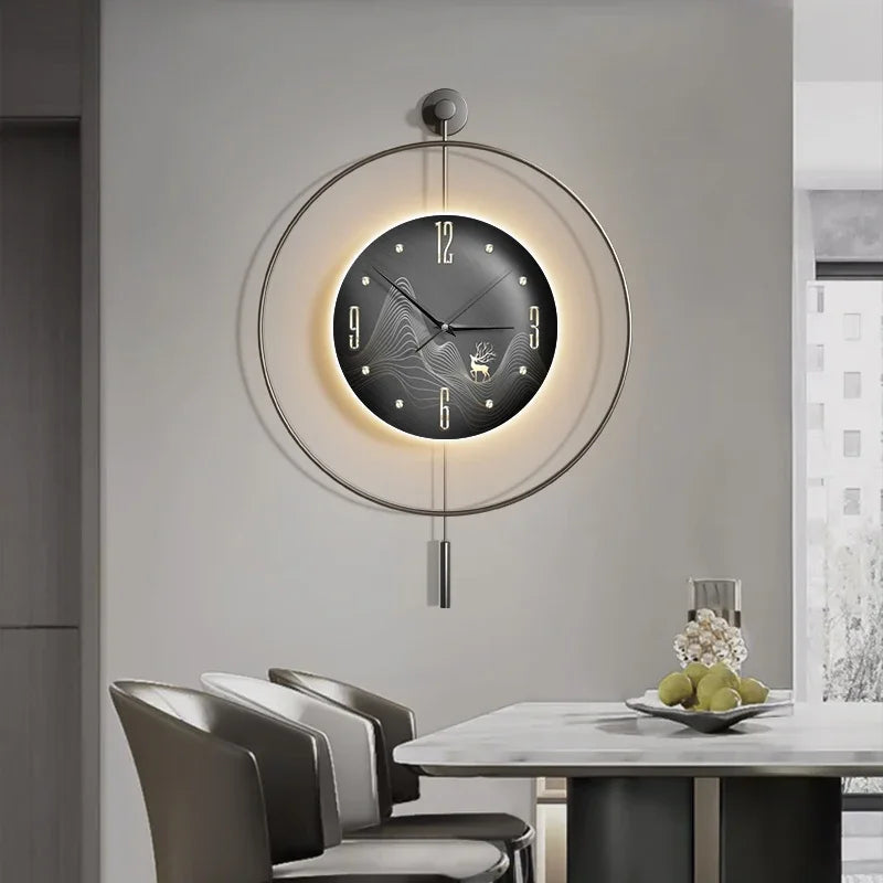 Modern Light Wall Watch