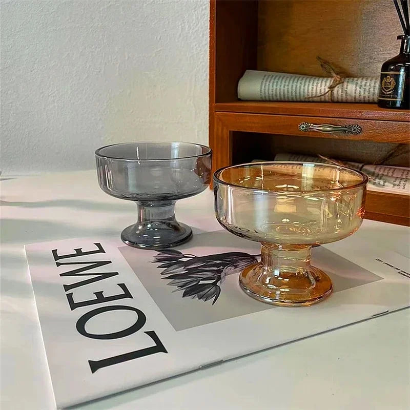 Colored Glass Nordic Bowl Set