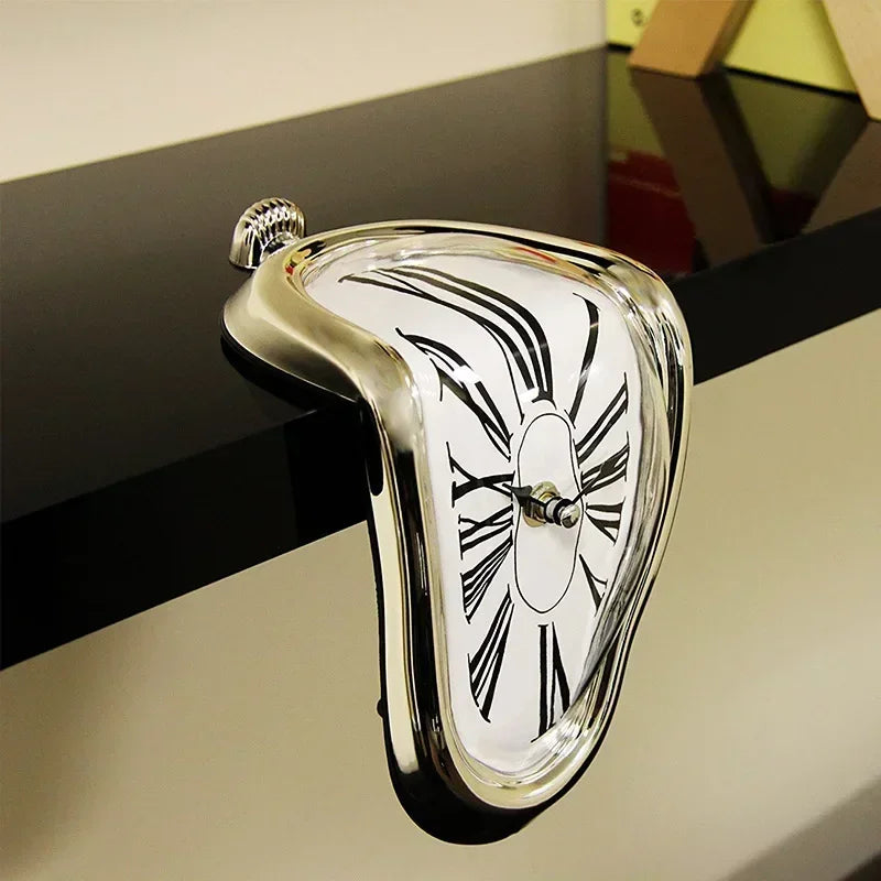 Melting Distorted Wall Clocks