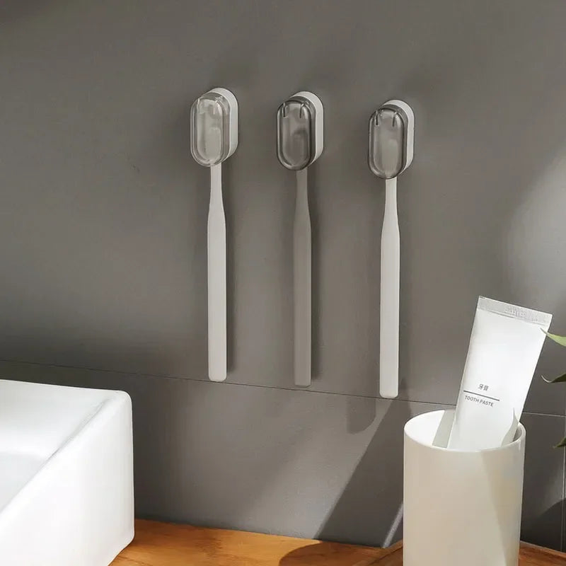Innovative Dustproof Toothbrush Holder